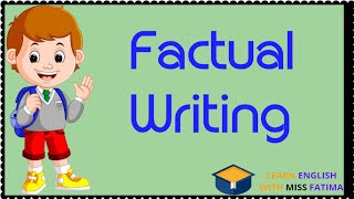 Factual Writing grade 7 [upl. by Tyrus]