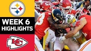 Steelers vs Chiefs  NFL Week 6 Game Highlights [upl. by Eiroj]