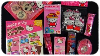 ✪ HELLO KITTY  CANDY Toys ✪ Mega Unboxing [upl. by Enirolf]