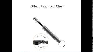 SIFFLET à ultrason pour CHIEN anti aboiement [upl. by Arytahs]