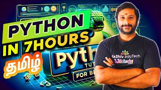 🐍Python for Beginners Learn Python in 7 Hours StepbyStep in Tamil python pythontutorial [upl. by Janina]