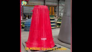 2406271 Gyratory Crusher Delivery crusher miningprocess [upl. by Attayek257]