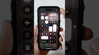 iOS 18 Control Panel Issue Solved 🔥🔥 techtricks iphonetips [upl. by Vassily70]