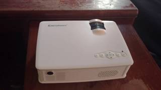 Excelvan EHD09 Mini LED Multimedia Home Theater Projector [upl. by Eeclehc]