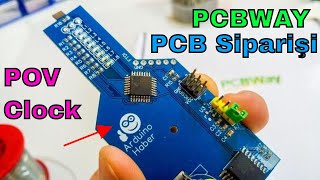 Kendi Devre Kartınızı Üretmek İster misiniz  PCBWAY PCB Siparişi ve Üretim Aşamaları [upl. by Adriaens]