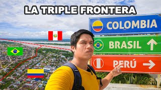 Viajé a la lejana TRIPLE FRONTERA Perú Colombia y Brasil el Corazón de la SELVA AMAZÓNICA [upl. by Yasui]