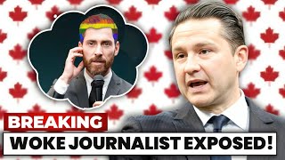 Woke Journalist Gets INSTANT KARMA after Messing with Pierre Poilievre [upl. by Atnoved318]