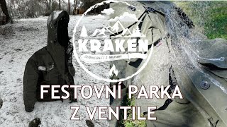 FESTOVNÍ PARKA Z BAVLNY VENTILE [upl. by Nilcaj321]