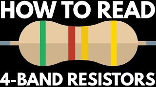 How to Read 4Band Resistor Colors [upl. by Gehman]