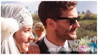 tb  Jamie Dornan amp Amelia Warner  Wedding Day  Bodas 27042013 💍💐 [upl. by Nitnerb748]