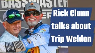 Rick Clunn talks about his experiences with tournament director for BASS Trip Weldon [upl. by Wetzell734]