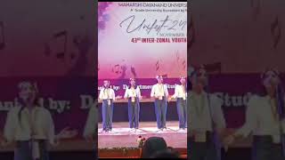 Inter zonal at MDU inspiretheinstituteofyouthdevelopment music song [upl. by Annayram953]