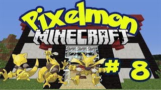 Minecraft Pixelmon 8  ALAKAZAM  w Andy and Lucian [upl. by Eidde]