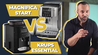 Delonghi Magnifica Start VS Krups Essential  Quelle machine choisir [upl. by Irot]