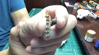 Building scale plastic models tips for painting small parts [upl. by Artair555]