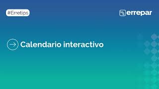 Erretips ¿ya conocés nuestro Calendario Interactivo de Vencimientos [upl. by Herzog]