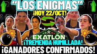 ✅🔥💣 DE LUJO  ¡ELLOS GANA EL DUELO DE LOS ENIGMAS HOY 22 DE OCTUBRE EN EXATLON MEXICA 2024 [upl. by Millur]