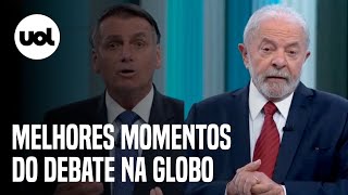 Debate na Globo melhores momentos de Bolsonaro e Lula no último debate antes do 2º turno [upl. by Karolyn703]