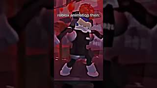 roblox animations now and then [upl. by Ahsiuqet193]