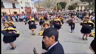 Consagrados Folcloristas San Fabian huancavelica 2024 plaza de armas [upl. by Tihom786]