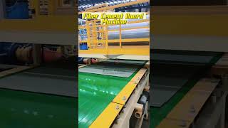 Flowon Fiber Cement Board Production Line Fiber Cement Sheet Making Machinery Waterjet Cutting [upl. by Hnad416]