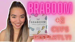 BRABOOM Adhesive Pushup Bra  UnboxingReview  HanQuerubin  PHILIPPINES [upl. by Alyaj342]