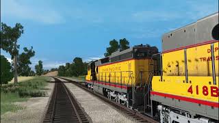 Jointed Rail UP SD24 [upl. by Ahsenwahs]