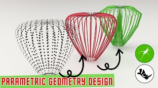 Simple Parametric Geometry Design in Grasshopper amp Rhino [upl. by Silletram]