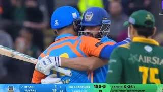 India Vs Pakistan  legends Championship Match last over thrill cricket india yuvrajsingh [upl. by Butterworth43]