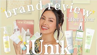 An Honest Review of the Top 5 iUNIK Skincare Products After 1 Year of Use [upl. by Schulze]