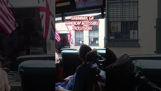 Handicap Accessible Savannah Old Town Trolley Ride [upl. by Ecallaw]