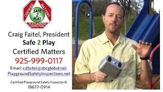 Playground Safety Inspections by Craig Faitel Certified Playground Safety Inspector [upl. by Deb]