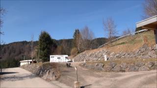 Motorhome in the Austrian Alps Camping Jungholz Austria [upl. by Ellennej522]