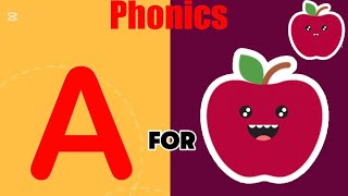 Kids Phonicslearn ABCDlettersABCD kids phonics [upl. by Laefar]