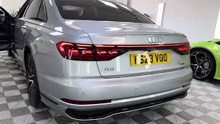 Audi A8 50TDi for salejust 63 miles from new wwwperformancecarswalescouk [upl. by Brina]