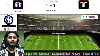 Inter Milan vs Lazio 11 Italian Serie A Football Match Highlights PLSN 487 [upl. by Giselle]