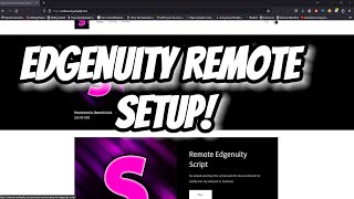 Edgenuity Remote Setup [upl. by Akemor680]