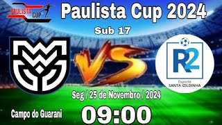 Winners x Santa Izildinha  Sub 17  Paulista Cup 2024 [upl. by Rubina]