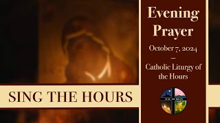 10724 Vespers Monday Evening Prayer of the Liturgy of the Hours [upl. by Yim598]