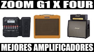 ▶️ ZOOM G1 X FOUR LOS MEJORES AMPLIFICADORE DE ESTA PEDALERA en español [upl. by Ailliw]