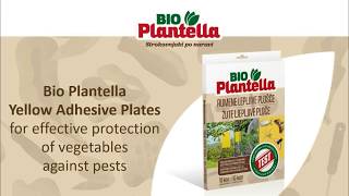 Bio Plantella Yellow Adhesive Plates for Vegetable Garden  EN [upl. by Valdis]