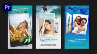 Instagram Reel Slideshow Premiere Pro Templates [upl. by Purcell]