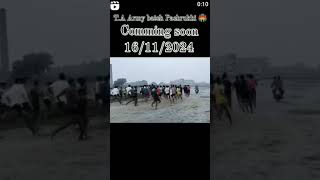 T A army bharti 2024 running finisingby [upl. by Spalla157]