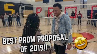 THE BEST PROM PROPOSAL EVER SHE SAID YES [upl. by Narrat]