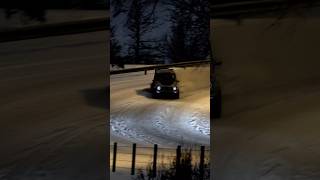 Mercedes G Wagon Snow ❄️ Drifting 🖤viral shortsyoutube [upl. by Danete]