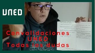 UNED  ¿Cómo convalidar asignaturas  Consejos UNED [upl. by Gaskill736]