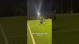 Day 117 of trying to become a professional rugby player kaizenrugby rugby vlog dayinthelife [upl. by Ardnalac]