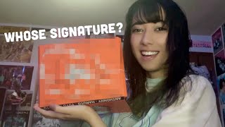 TOZ signed album unboxing [upl. by Astera]