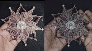 diy diy Foam Flower for Christmas Decoration  Easy amp Beautiful Christmas Craft Ideaquot [upl. by Cassady]