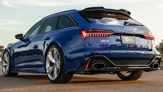 2021 AUDI RS6 AVANT TRIBUTE EDITION 1of25 722HP MTM  NOGARO BLUE  Stunning spec amp awesome sound [upl. by Iaka]